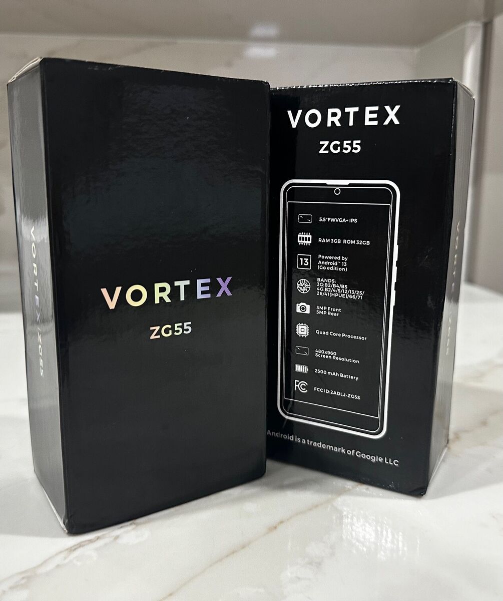 Celular voltex zg55 5.5" fwvga=ips ram 3gb rom2gb powered by Android 13 5mp front 5mmp rear